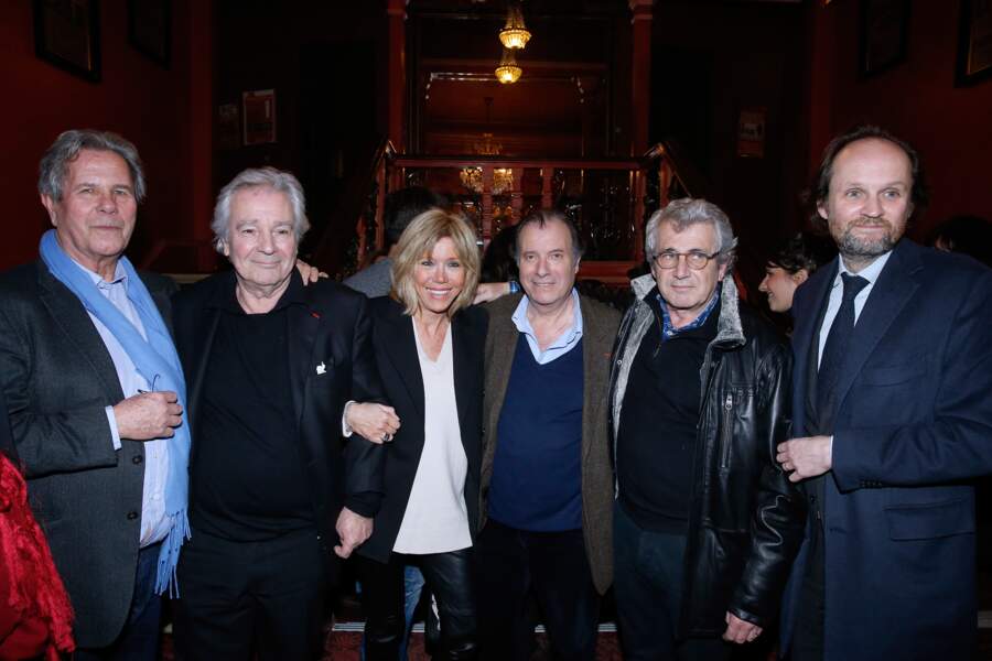 J-Louis Debré, P. Arditi, Brigitte Macron, D. Russo, Michel Boujenah et J-Marc Dumontet 