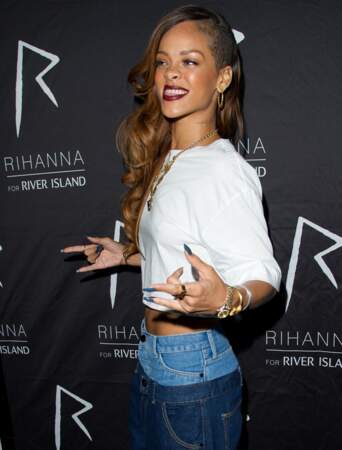 Rihanna a changé de tenue pour la suite de la soirée