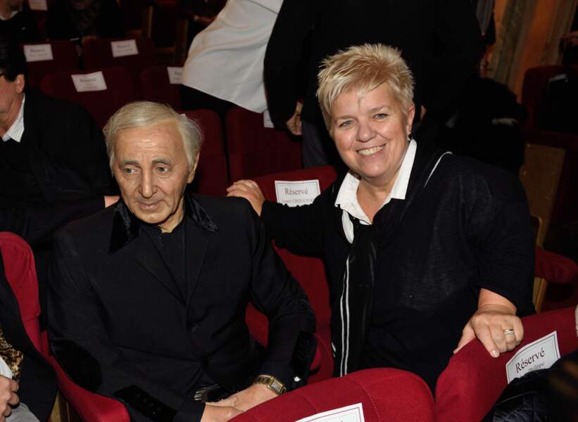 Charles Aznavour et Mimie Mathy étaient présents eux aussi