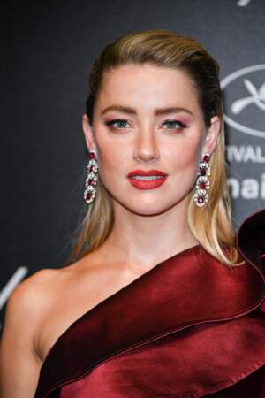Amber Heard lors de la soirée Chopard organisée au festival de Cannes le 17 mai 2019