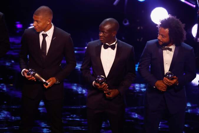 The Best FIFA Football Awards : Kylian Mbappe, N'Golo Kante and Marcelo récompensés
