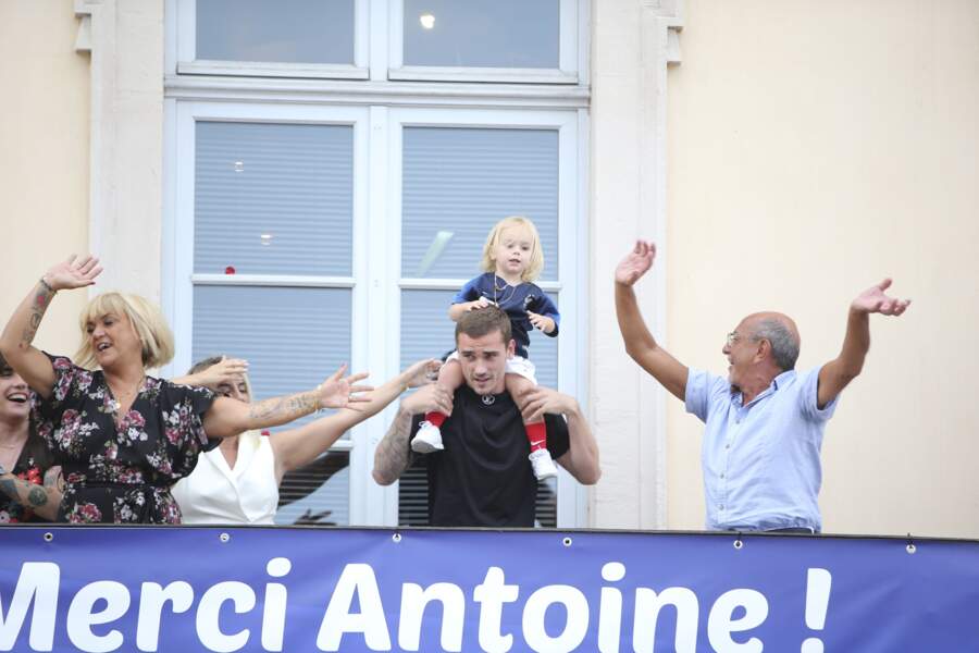 Antoine Griezmann de retour à Mâcon