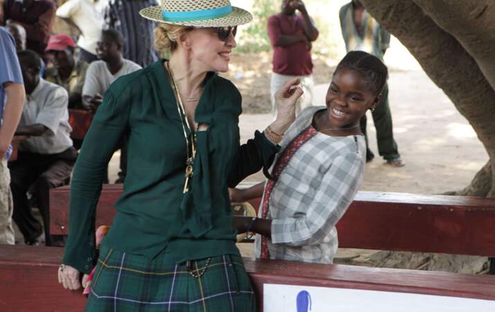 Madonna et sa fille au Malawi : Mercy pour ce moment !!!