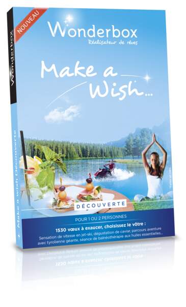 Coffret Make a Wish 29,90 € - Wonderbox
