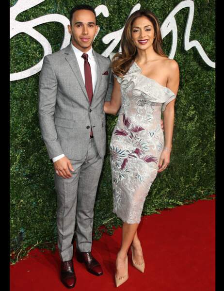 Lewis Hamilton et sa compagne Nicole Scherzinger