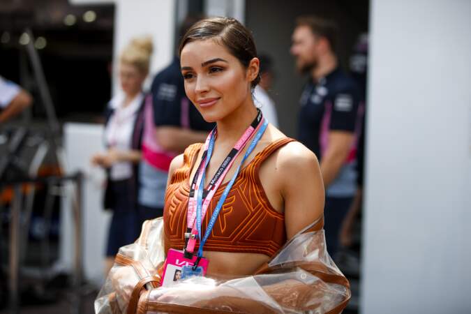 Olivia Culpo au Grand Prix de Formule 1 de Monaco le 26 Mai 2019