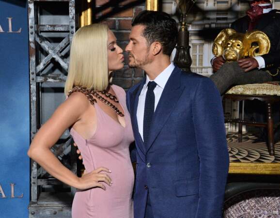 Orlando Bloom et Katy Perry à l'avant-première de Carnival Row Premiere - Los Angeles
