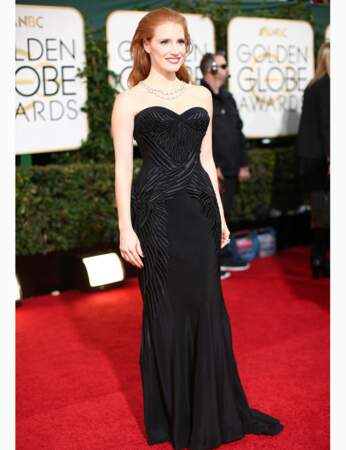 Jessica Chastain, toujours glamour