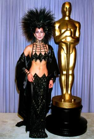 Cher à la 58e cérémonie des Oscars, en 1986