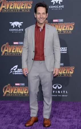 Première mondiale d'Avengers: Infinity War - Paul Rudd