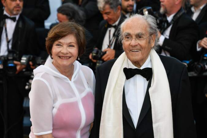 Michel Legrand et Machal Méril au Festival de Cannes