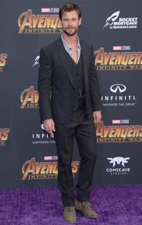 Première mondiale d'Avengers: Infinity War - Chris Hemsworth