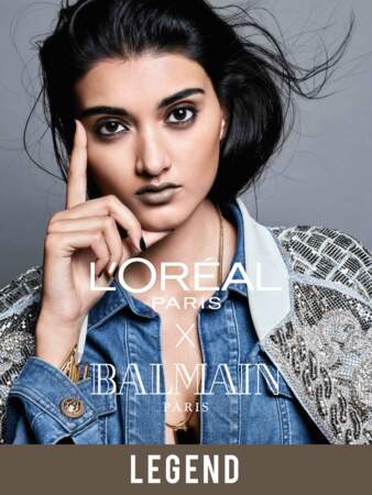 L'Oréal Paris x Balmain : Legend, un gris bitume irisé