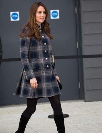 Kate Middleton en visite en Ecosse