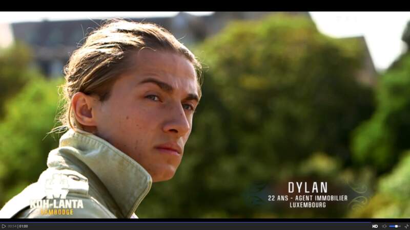 Voici Dylan, candidat de la 17ème saison de Koh-Lanta