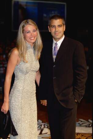 Céline Balitran et George Clooney en couple de 1996 à 1999