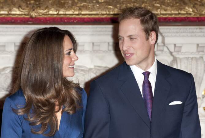 Kate Middleton et le prince William ont révélé leurs fiançailles le 16 novembre 2010