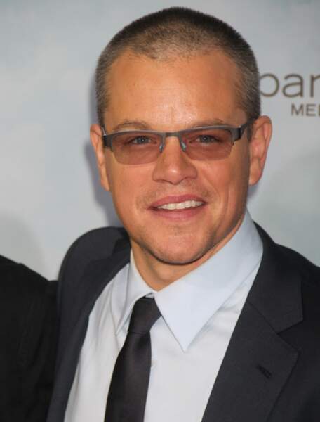Matt Damon en décembre 2012