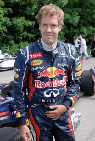 Sebastian Vettel, 28 ans, pilote automobile allemand