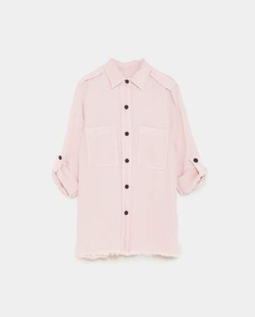 Chemise fluide à poches, Zara, 39,95 euros