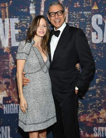 Jeff Goldblum et sa jeune épouse Emilie Livingston