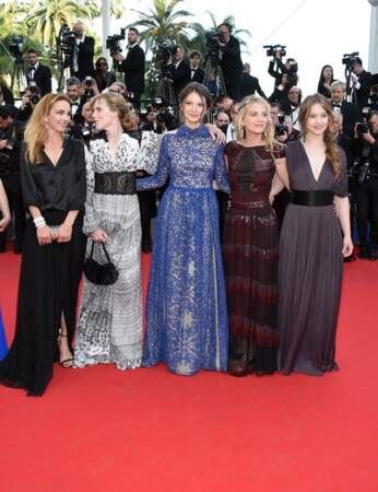 Claire Keim, Isabelle Carré, Joséphine Jappy, Mélanie Laurent et Lou de Laâge