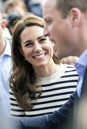 Kate Middleton resplendissante le 7 mai 2019 pour une sortie officielle en compagnie de son mari