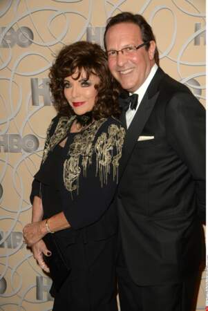 Joan Collins, 83 ans, et Percy Gibson, 52 ans