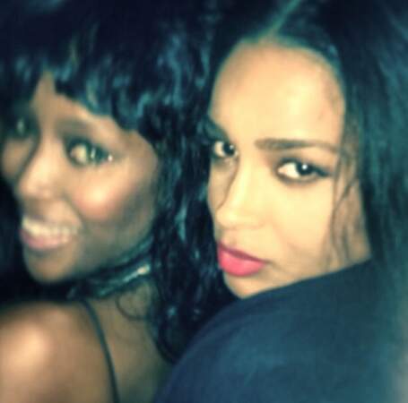 Naomi et la chanteuse Ciara
