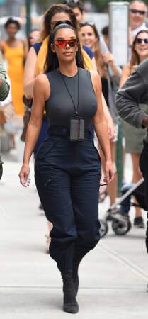 Kim Kardashian dans le quartier de SoHo, à New York