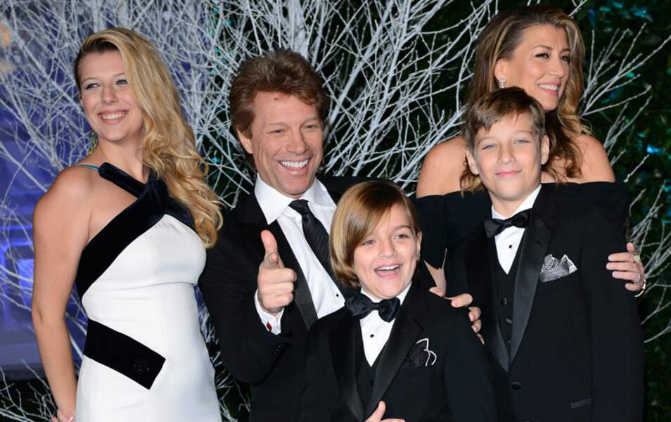 La famille Bon Jovi au complet