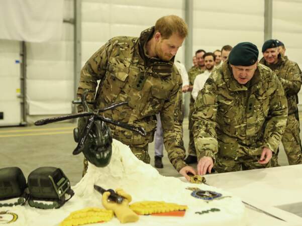 Le prince Harry a rendu visite à des soldats britanniques déployés en Norvège