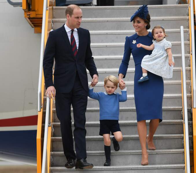Kate Middleton, le prince William et leurs enfants sont en visite officielle au Canada