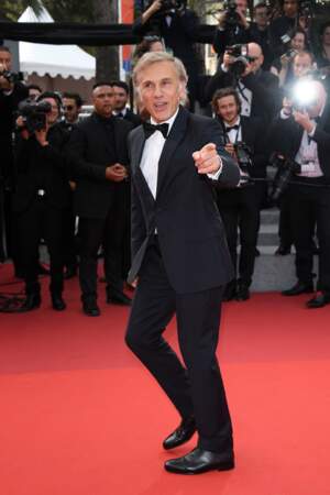 Cannes - Montée des Marches pour le 70ème anniversaire : Christoph Waltz