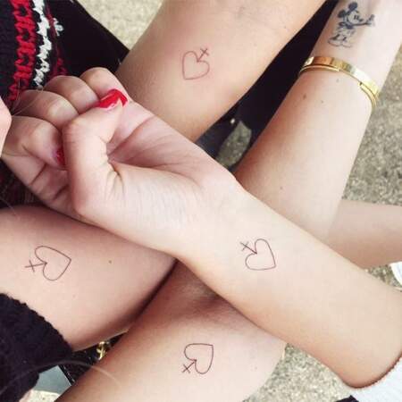 Tatouage poignet : les coeurs de Chiara Ferragni et cie