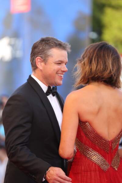 74ème Mostra de Venise : Matt Damon et son épouse Luciana Barroso