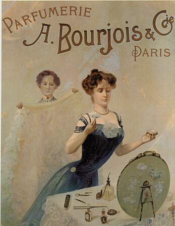 1885 - Lithographie publicitaire
