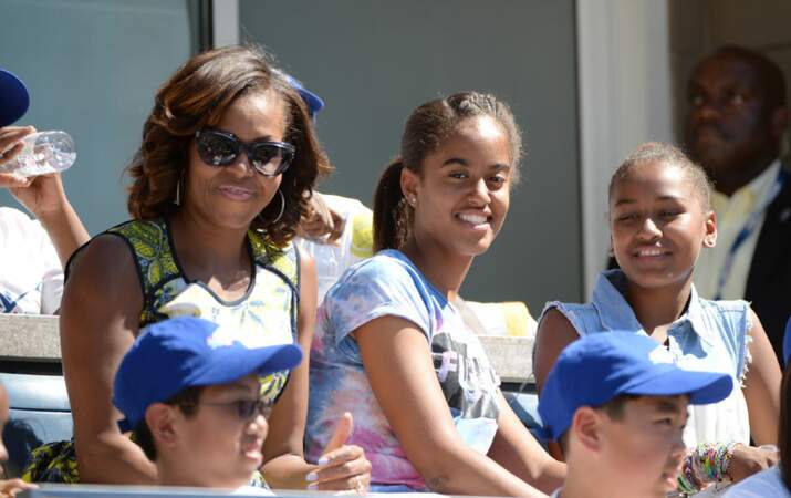 Michelle Obama à Flushing Meadows pour le Arthur Ashe Kids' Day