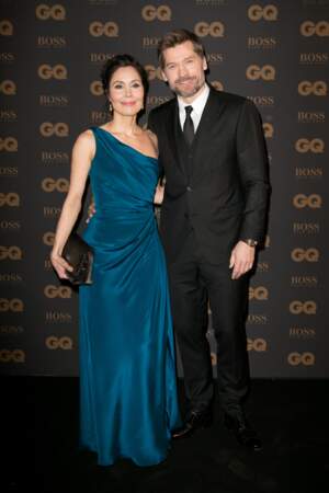 Nikolaj Coster-Walda, star internationale de l'année, et sa femme Nukaaka