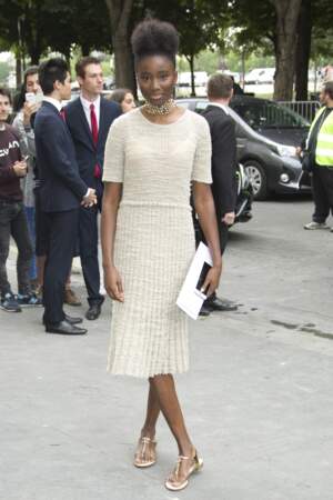 Défilé Chanel Haute Couture : Karidja Touré, la star du film Bande de filles