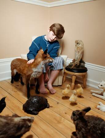 Will Ferrel et Dita Von Teese collectionnent les animaux empaillés
