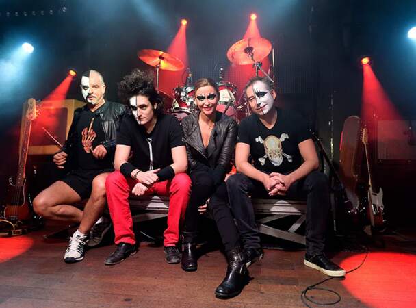 Sandrine Quétier et son groupe, The Jokers