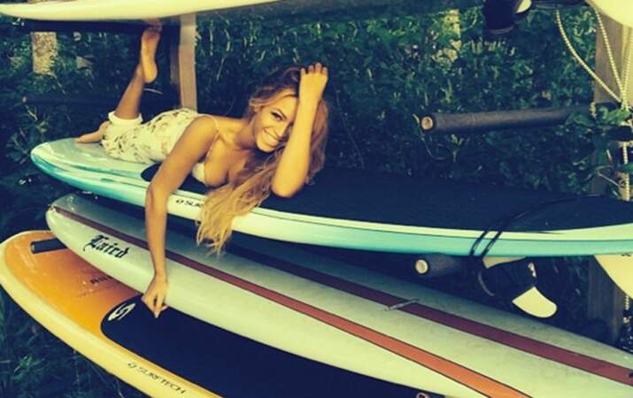 Beyoncé, reine du surf ?