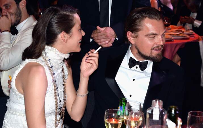 Marion Cotillard et Leonardo DiCaprio, deux adeptes de la cigarette électronique