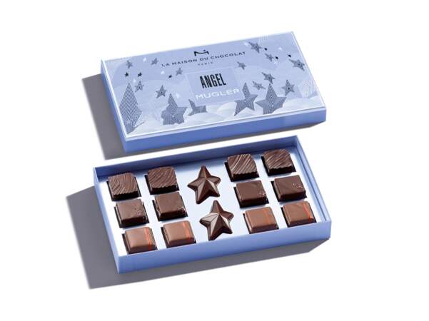 Chocolats Maison du Chocolat x Angel Mugler (en vente le 16 avril 2017), 25 €