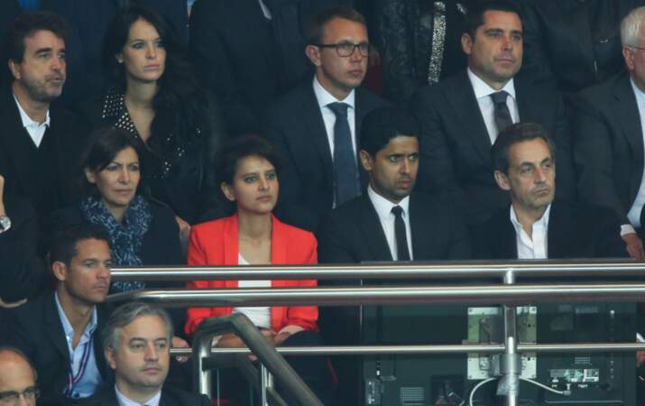 Anne Hidalgo, Najat Vallaud-Belkacem, Nasser Al-Khelaifi et Nicolas Sarkozy