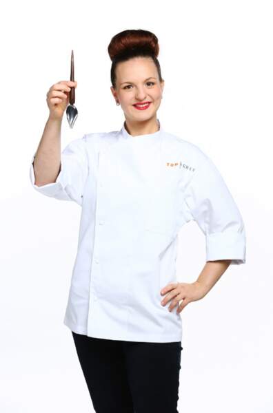 Joy-Astrid Poinsot, 25 ans, second de cuisine pour Chez Camille, en Côte-d'Or