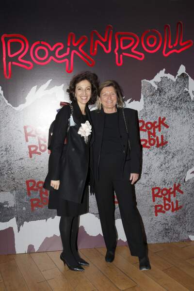 Avant-première de Rock'n Roll : Audrey Azoulay et Sophie Seydoux