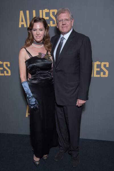 Robert Zemeckis et son épouse Leslie