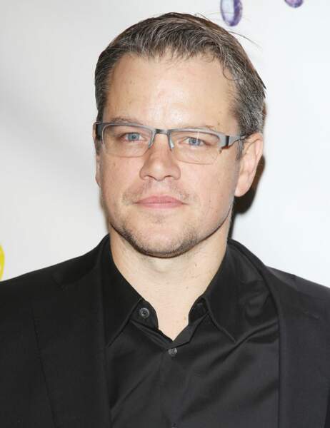 ... ex aequo avec un autre poids lourd d'Hollywood, Matt Damon